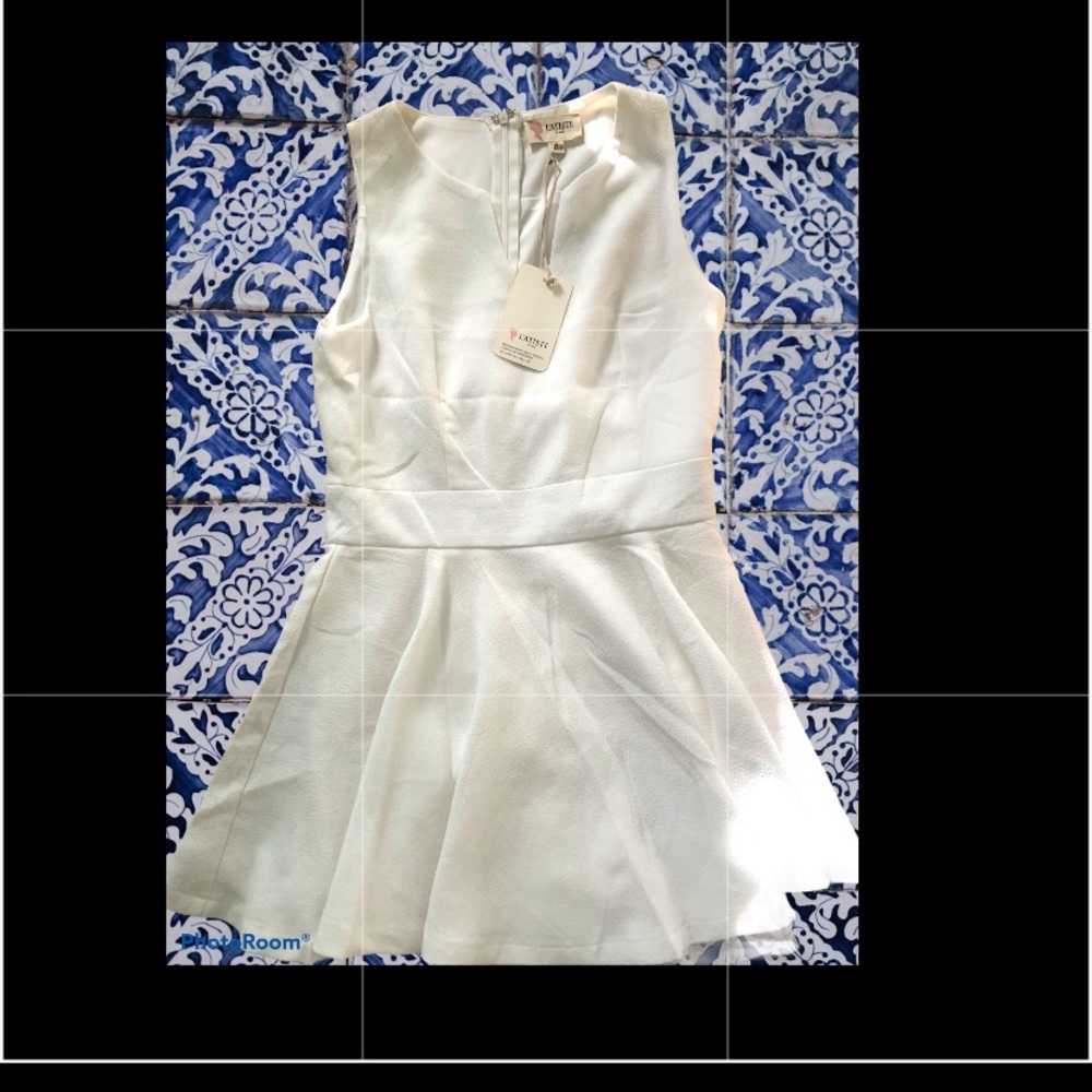 Dressy White Romper